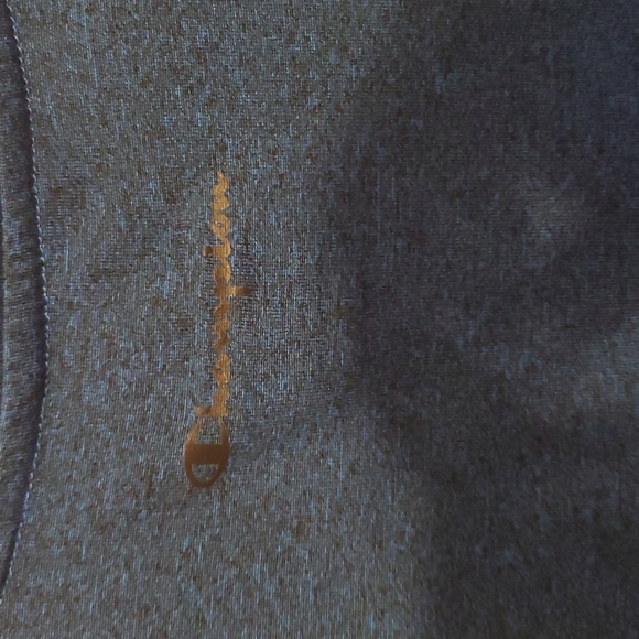 Champion Mens Blue short sleeve crew neck shirt - Picture 7 of 7